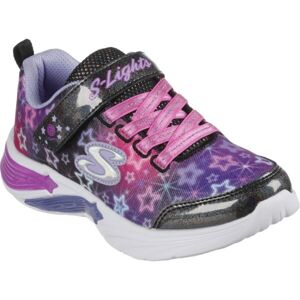 Skechers STAR SPARKS Dievčenská voľnočasová obuv, fialová, veľkosť 35