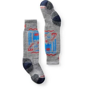 Smartwool WINTERSPORT FULL CUSHION SKI DAY OTC Detské lyžiarske ponožky, fialová, veľkosť M