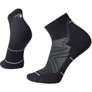 Smartwool RUN TARGETED CUSHION ANKLE Pánske športové ponožky, čierna, veľkosť