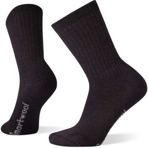 Smartwool W HIKE CE FULL CUSHION SOLID CREW Dámske ponožky, čierna, veľkosť 34-37
