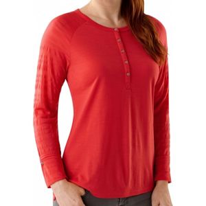 Smartwool WOMENS PHD LIGHT LONG SLEEVE červená M - Dámske funkčné tričko