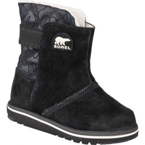 Sorel YOUTH RYLEE  CAMO čierna 12 - Detská zimná obuv