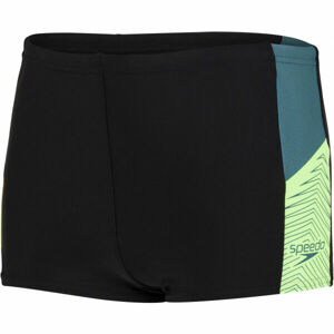 Speedo DIVE AQUASHORT Pánske nohavičkové plavky, čierna,sivá,svetlo zelená, veľkosť