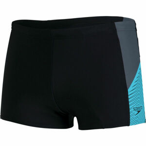 Speedo DIVE AQUASHORT Pánske nohavičkové plavky, čierna,sivá,svetlomodrá, veľkosť