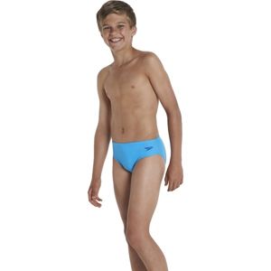 Speedo ESSENTIAL BOYS LOGO BRIEF modrá 128 - Chlapčenské plavky