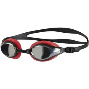 Speedo MARINER SUPREME MIRROR Zrkadlové  plavecké okuliare, červená, veľkosť os