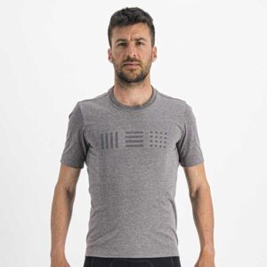 Sportful GIARA TEE Pánske cyklistické tričko, sivá, veľkosť XL