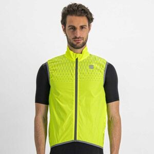 Sportful REFLEX VEST Pánska cyklistická vesta, žltá, veľkosť XL