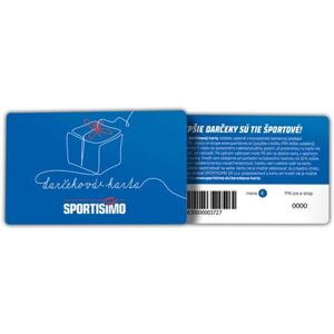 Sportisimo DARČEKOVÁ KARTA Elektronická darčeková karta, modrá, veľkosť 200