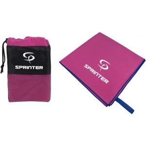 Sprinter TOWEL 70 x 140 CM Športový uterák z mikrovlákna, ružová, veľkosť os
