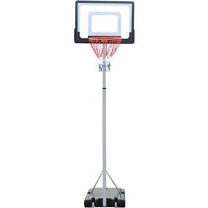 Sprinter MID 33" Basketbalový kôš, strieborná, veľkosť OS