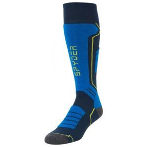 Spyder VELOCITY modrá M - Pánske ponožky