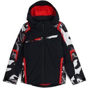 Spyder CHALLENGER Chlapčenská  lyžiarska bunda, čierna, veľkosť 14