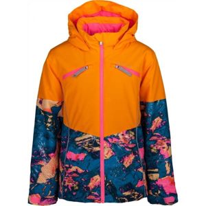 Spyder GIRLS CONQUER Dievčenská  bunda, oranžová, veľkosť 18