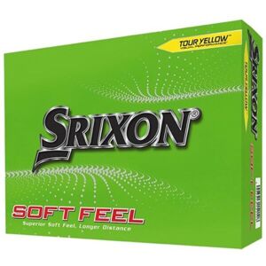 SRIXON SOFT FEEL 12 pcs Golfové loptičky, žltá, veľkosť os