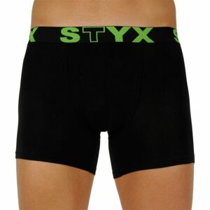 Styx MEN'S BOXERS LONG SPORTS RUBBER Pánske boxerky, čierna, veľkosť L