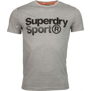 Superdry CORE SPORT GRAPHIC TEE čierna M - Pánske tričko