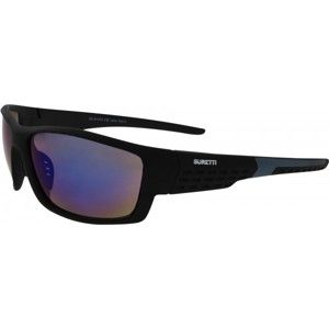 Suretti S1974 Sportovní sluneční brýle, čierna,biela,svetlomodrá, veľkosť