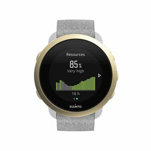 Suunto 3 Multišportové hodinky s GPS a záznamom tepovej frekvencie, zlatá, veľkosť os