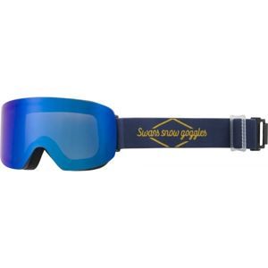 Swans 120-MDH Lyžiarske/Snowboardové okuliare, modrá,žltá, veľkosť