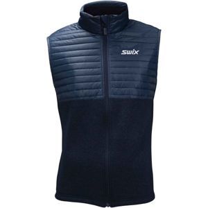 Swix BLIZZARD HYBRID tmavo modrá XL - Kombinovaná  športová vesta