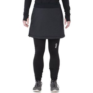 Swix MENALI čierna XL - Krátka prešívaná sukňa