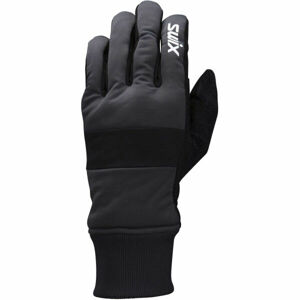 Swix CROSS Pánske rukavice na bežecké lyžovanie, tmavo sivá, veľkosť M