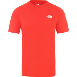 The North Face FLEX II S/S červená XL - Pánske tričko