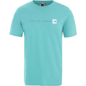 The North Face NSE TEE modrá M - Pánske tričko s krátkym rukávom