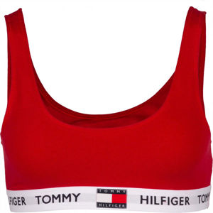 Tommy Hilfiger BRALETTE Dámsky vrchný diel plaviek, červená, veľkosť S