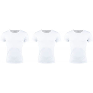Tommy Hilfiger CN TEE SS 3 PACK PREMIUM ESSENTIALS Pánske tričko, biela, veľkosť M