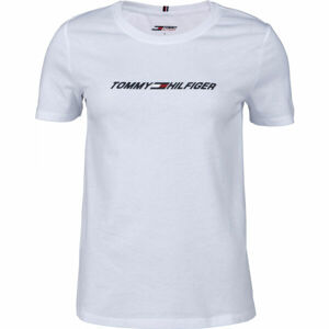 Tommy Hilfiger REGULAR C-NK GRAPHIC TEE SS  XS - Dámske tričko
