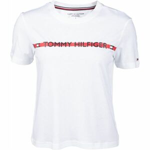 Tommy Hilfiger SS TEE Dámske tričko, biela, veľkosť XS