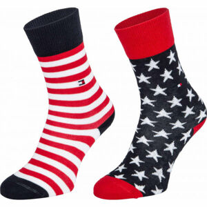 Tommy Hilfiger KIDS SOCK 2P STARS AND STRIPES  39 - 42 - Detské ponožky