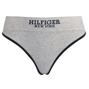 Tommy Hilfiger THONG Dámske nohavičky, sivá, veľkosť