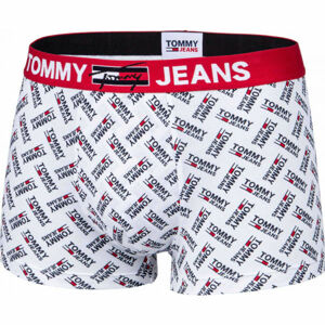 Tommy Hilfiger TRUNK PRINT Pánske boxerky, biela, veľkosť M
