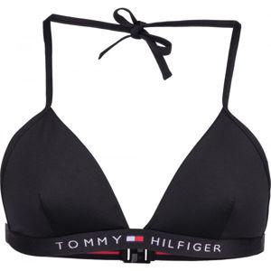 Tommy Hilfiger TRIANGLE FIXED čierna L - Dámsky vrchný diel plaviek