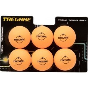 Tregare 1B6-U7B Loptičky na stolný tenis, oranžová, veľkosť os