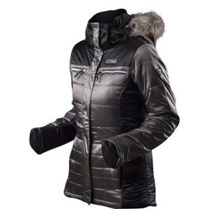TRIMM ESTER Dámska zimná bunda, tmavo sivá, veľkosť XS