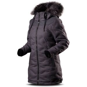 TRIMM JULIET Dámska zimná bunda, tmavo sivá, veľkosť XL