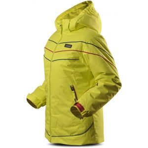 TRIMM RITA Dievčenská lyžiarska bunda, reflexný neón, veľkosť 164