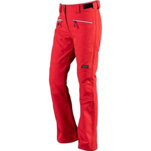 TRIMM VASANA Dámske softshellové lyžiarske nohavice, červená, veľkosť XL