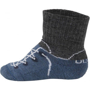 Ulvang SPESIAL KIDS ANTI SLIP Detské  ponožky, modrá, veľkosť 25/27