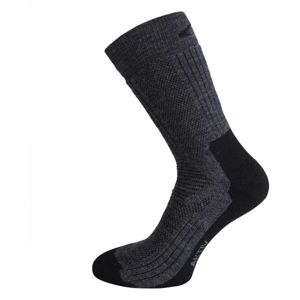 Ulvang AKTIV Športové ponožky, tmavo sivá,čierna, veľkosť
