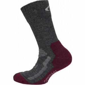 Ulvang SPESIAL Juniorské vlnené ponožky, sivá, veľkosť 28/30