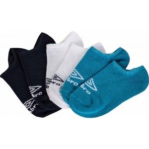 Umbro NO SHOW LINER JUNIOR 3 biela 24-27 - Detské ponožky