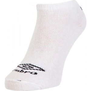 Umbro SPORT SOCKS 3 PACK Športové ponožky, biela, veľkosť S