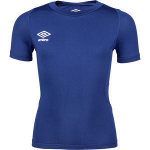 Umbro CORE SS CREW BASELAYER Chlapčenské športové tričko, tmavo modrá, veľkosť M