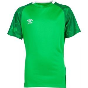Umbro FRAGMENT JERSEY SS JNR Detské športové tričko, zelená,biela, veľkosť