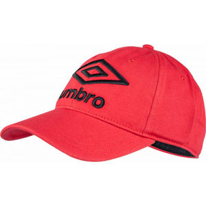 Umbro KNITTED CAP červená UNI - Šiltovka